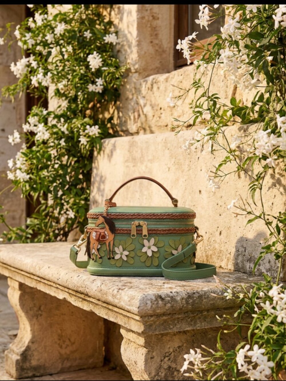 Radley London Lunar New Year SS26 Year of the Horse Green Leather Crossbody NWT - Picture 5 of 16